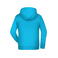 Sudadera con capucha niño Jn796k. Color turquoise.