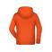 Sudadera con capucha niño Jn796k. Color orange.