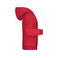 Sudadera con capucha niño Jn796k. Color red.