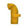 Sudadera con capucha niño Jn796k. Color gold/yellow.