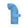 Sudadera con capucha niño Jn796k. Color sky/blue.