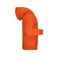 Sudadera con capucha niño Jn796k. Color orange.