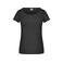 Camiseta orgánica mujer JN8001. Color black.