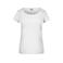 Camiseta orgánica mujer JN8001. Color white.