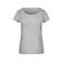 Camiseta orgánica mujer JN8001. Color grey/heather.
