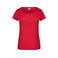 Camiseta orgánica mujer JN8001. Color red.