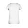 Camiseta orgánica mujer JN8001. Color white.