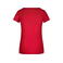 Camiseta orgánica mujer JN8001. Color red.