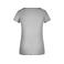 Camiseta orgánica mujer JN8001. Color grey/heather.
