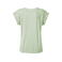 Camiseta cuello de pico orgánica mujer JN8005. Color soft green.