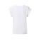 Camiseta cuello de pico orgánica mujer JN8005. Color white.