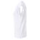 Camiseta cuello de pico orgánica mujer JN8005. Color white.