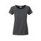 Camiseta org&aacute;nica mujer JN8007. Color graphite.