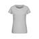 Camiseta org&aacute;nica mujer JN8007. Color soft grey.