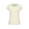 Camiseta org&aacute;nica mujer JN8007. Color vanilla.