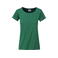 Camiseta org&aacute;nica mujer JN8007. Color irish/green.