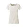 Camiseta org&aacute;nica mujer JN8007. Color natural.
