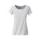 Camiseta org&aacute;nica mujer JN8007. Color ash.