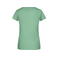 Camiseta org&aacute;nica mujer JN8007. Color jade green.