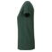 Camiseta org&aacute;nica mujer JN8007. Color dark/green.