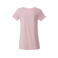 Camiseta org&aacute;nica mujer JN8007. Color soft pink.