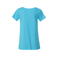 Camiseta org&aacute;nica mujer JN8007. Color turquoise.