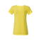 Camiseta org&aacute;nica mujer JN8007. Color yellow.