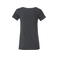 Camiseta org&aacute;nica mujer JN8007. Color graphite.