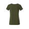 Camiseta org&aacute;nica mujer JN8007. Color olive.