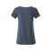 Camiseta org&aacute;nica mujer JN8007. Color light/denim/melange.