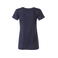Camiseta org&aacute;nica mujer JN8007. Color navy.