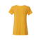 Camiseta org&aacute;nica mujer JN8007. Color gold/yellow.