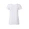 Camiseta org&aacute;nica mujer JN8007. Color white.