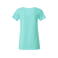 Camiseta org&aacute;nica mujer JN8007. Color mint.