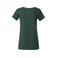 Camiseta org&aacute;nica mujer JN8007. Color dark/green.