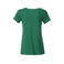 Camiseta org&aacute;nica mujer JN8007. Color irish/green.