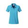 Polo orgánico mujer JN8009. Color turquoise.