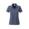 Polo orgánico mujer JN8009. Color light/denim/melange.