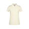 Polo orgánico mujer JN8009. Color vanilla.