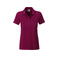 Polo orgánico mujer JN8009. Color wine.