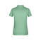 Polo orgánico mujer JN8009. Color jade green.