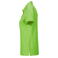 Polo orgánico mujer JN8009. Color lime/green.
