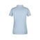 Polo orgánico mujer JN8009. Color light/blue.