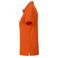 Polo orgánico mujer JN8009. Color dark/orange.
