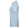 Polo orgánico mujer JN8009. Color light/blue.