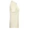 Polo orgánico mujer JN8009. Color vanilla.