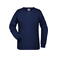 Sudadera orgánica mujer JN8021. Color navy.