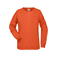 Sudadera orgánica mujer JN8021. Color orange.
