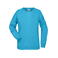 Sudadera orgánica mujer JN8021. Color turquoise.