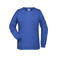 Sudadera orgánica mujer JN8021. Color royal/heather.